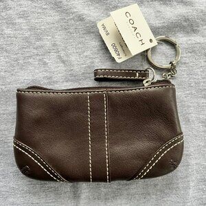 Coach Small Brown Leather Purse - NWT